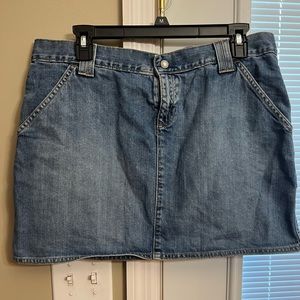 Denim mini skirt,old navy.